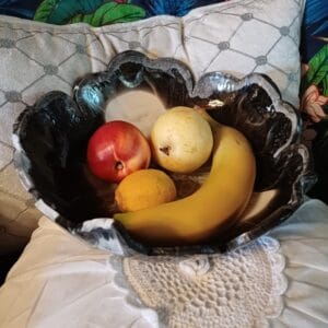 coupe à fruits en résine