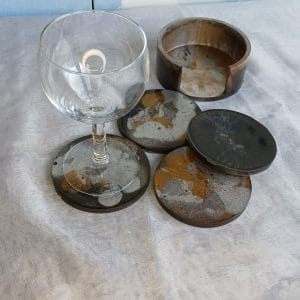 dessous de verre coffret