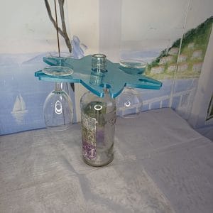 support bouteille 6 verres